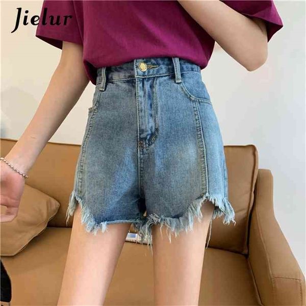 short jeans women solid color summer chic high waist denim shorts slim femme trousers blue irregular 210426, White;black
short jeans women solid color summer chic high waist denim shorts slim femme trousers blue irregular 210426, White;black