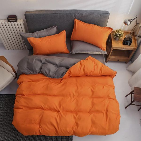 bedding sets autumn fashion orange gray double colorbedding bed linen pillowcase duvet cover flat sheet king single 3/4pcs
bedding sets autumn fashion orange gray double colorbedding bed linen pillowcase duvet cover flat sheet king single 3/4pcs