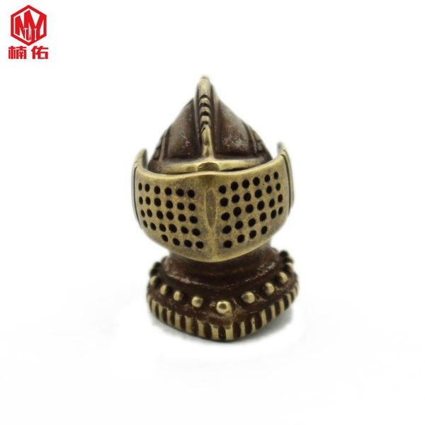 outdoor paracord bracelet accessories ancient times and warring states period iron riding helmet pendant brass knife beads gadgets
outdoor paracord bracelet accessories ancient times and warring states period iron riding helmet pendant brass knife beads gadgets
