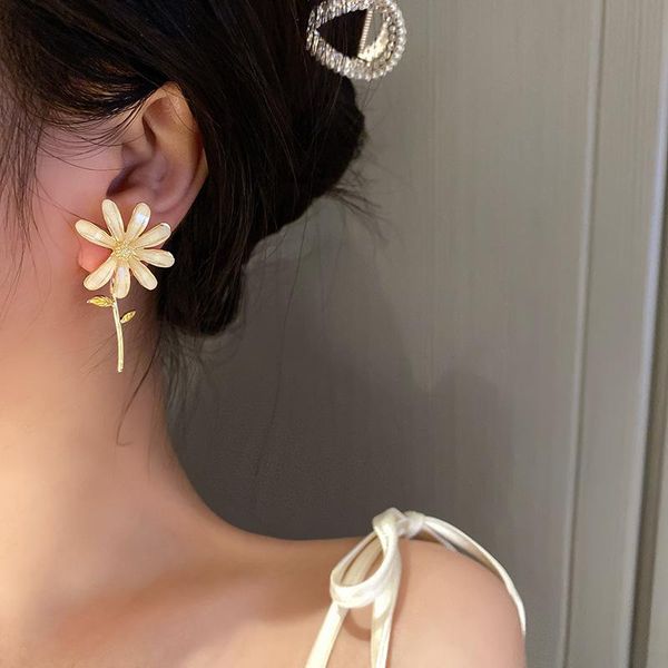 dangle & chandelier ab flower stud earrings for women and girls jewelry simple boho pendientes colorful gifts, Silver
dangle & chandelier ab flower stud earrings for women and girls jewelry simple boho pendientes colorful gifts, Silver