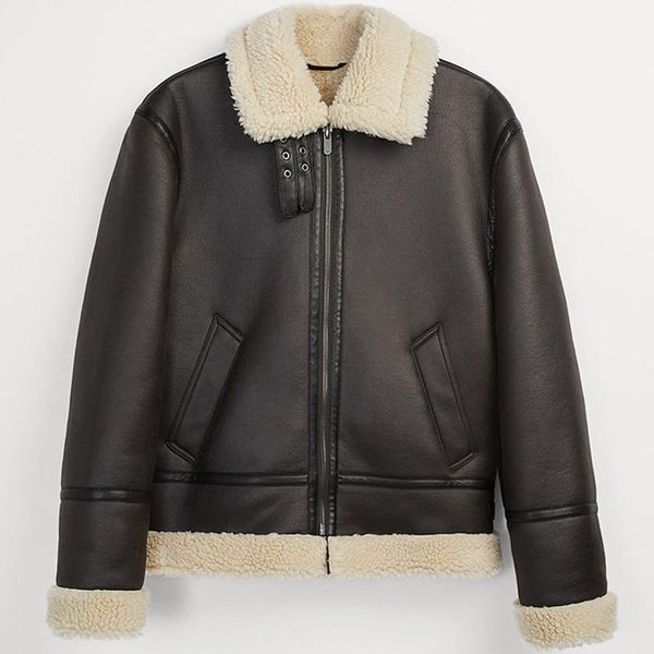 men's jackets 2021 fashion winter faux leather lamb jacket coat vintage long sleeve zipper biker outerwear, Black;brown
men's jackets 2021 fashion winter faux leather lamb jacket coat vintage long sleeve zipper biker outerwear, Black;brown