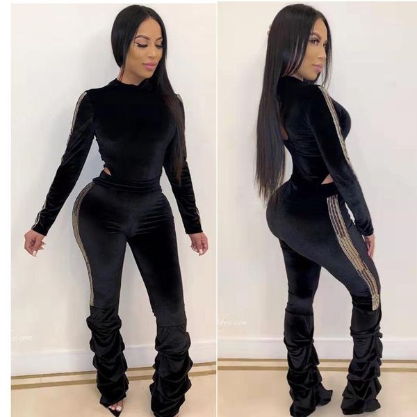two piece dress haoohu women fashion velvet set sequins patchwork turtleneck long sleeve bodysuit ruched pants christmas suits, White
two piece dress haoohu women fashion velvet set sequins patchwork turtleneck long sleeve bodysuit ruched pants christmas suits, White