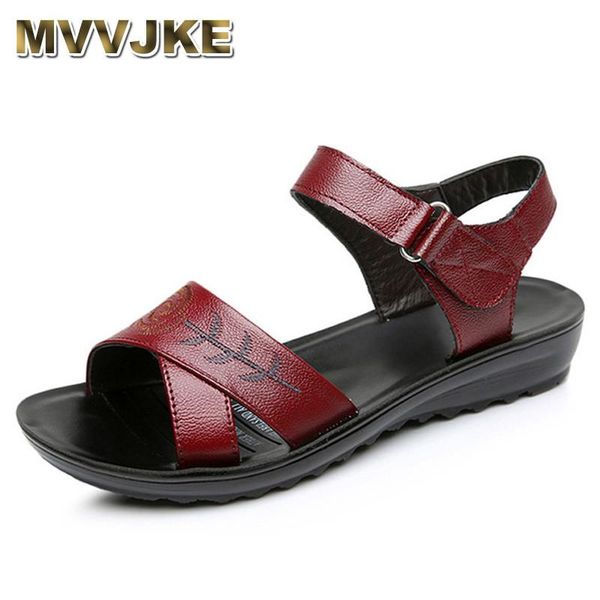 fashion genuine leather sandals women summer ladies casual shoes woman with flowers beach flat, Black
fashion genuine leather sandals women summer ladies casual shoes woman with flowers beach flat, Black