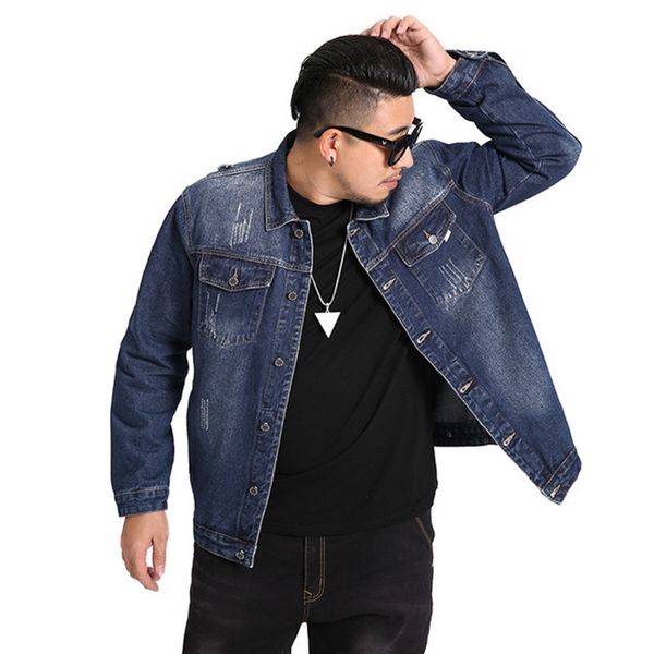 men's jackets plus size 6xl 7xl jackets spring jeans men denim breeches cotton wool coats solid casual cowboy blure outerwear loose b27, Black;brown
men's jackets plus size 6xl 7xl jackets spring jeans men denim breeches cotton wool coats solid casual cowboy blure outerwear loose b27, Black;brown