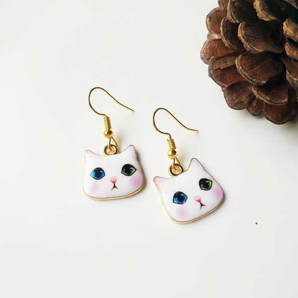 dangle & chandelier korea fashion cute animal cat drop earrings metal enamel lovely jewelry unique wholesale, Silver
dangle & chandelier korea fashion cute animal cat drop earrings metal enamel lovely jewelry unique wholesale, Silver