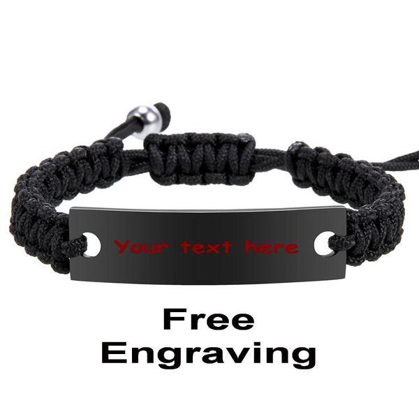 charm bracelets cutsom stainless steel personality handmade braided rope wrist id bangle friendship couple bracelet, Golden;silver
charm bracelets cutsom stainless steel personality handmade braided rope wrist id bangle friendship couple bracelet, Golden;silver