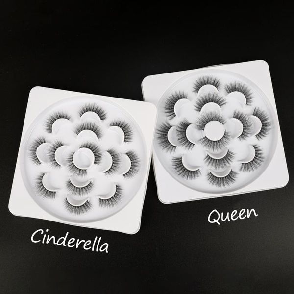false eyelashes faux mink lashes pack natural volume and fluffy wispies cross 7 pairs | cinderella queen
false eyelashes faux mink lashes pack natural volume and fluffy wispies cross 7 pairs | cinderella queen