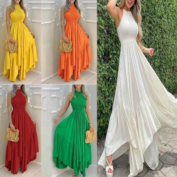 casual dresses big swing dress women summer 2021 fashion sleeveless road shoulder high waist, Black;gray
casual dresses big swing dress women summer 2021 fashion sleeveless road shoulder high waist, Black;gray
