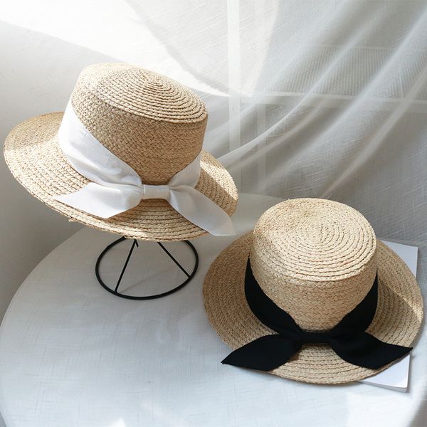 designer lafite hand woven straw flat bow tie small fresh holiday seaside sun hat, Yellow
designer lafite hand woven straw flat bow tie small fresh holiday seaside sun hat, Yellow