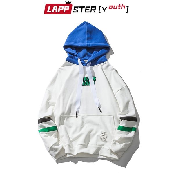 men patchwork hoodded hoodies harajuku spring man korean hip hop sweatshirts male japanese streetwear hoodie 210420, Black
men patchwork hoodded hoodies harajuku spring man korean hip hop sweatshirts male japanese streetwear hoodie 210420, Black