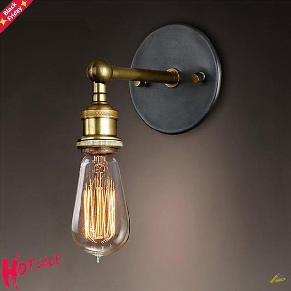 american retro sconce wall lamps vintage loft lights e27 bulb plated iron industrial home deco lighting fixtures luminaria
american retro sconce wall lamps vintage loft lights e27 bulb plated iron industrial home deco lighting fixtures luminaria