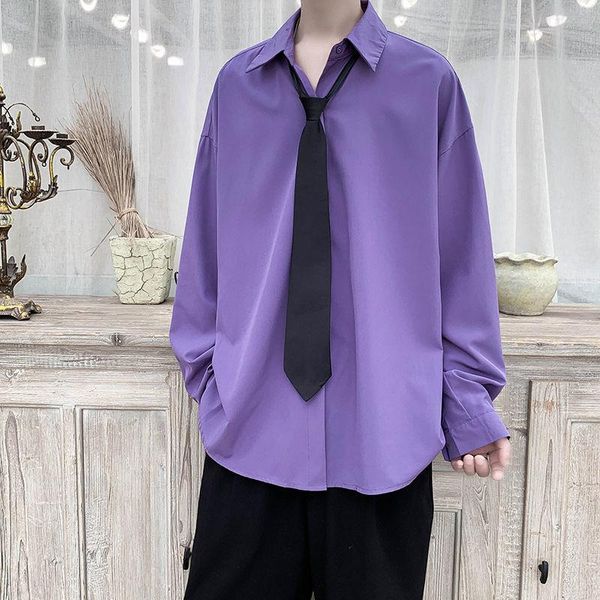 men's casual shirts 2021 solid color long sleeves loose french cuff fashion trend oversized multicolor camisa masculina -2xl, White;black
men's casual shirts 2021 solid color long sleeves loose french cuff fashion trend oversized multicolor camisa masculina -2xl, White;black