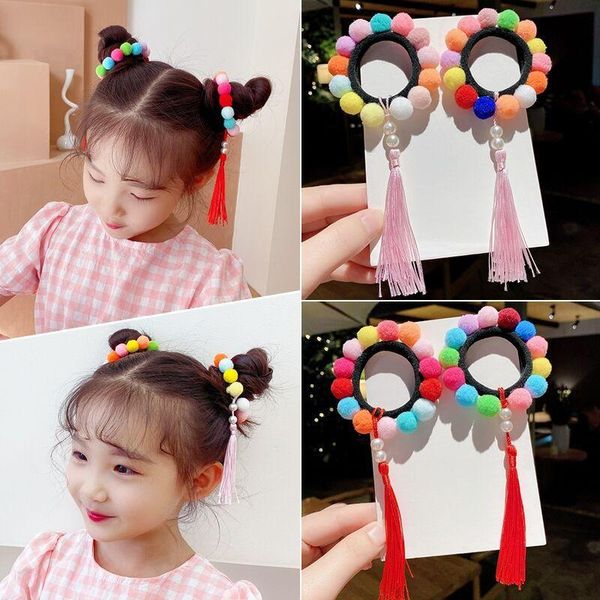 hair accessories korea child ball head jewelry color tassels tie princess cute rubber band girl headdress fixed kawaii, Slivery;white
hair accessories korea child ball head jewelry color tassels tie princess cute rubber band girl headdress fixed kawaii, Slivery;white