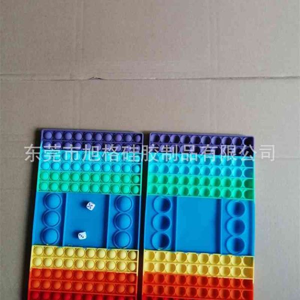 new anti rat pioneer rainbow chess board decompression finger bubble music educational toys
new anti rat pioneer rainbow chess board decompression finger bubble music educational toys