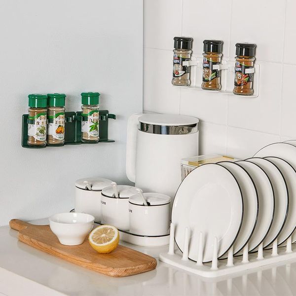 1set kitchen seasoning can storage rack cabinet wall mounted bottle good home organization &
1set kitchen seasoning can storage rack cabinet wall mounted bottle good home organization &