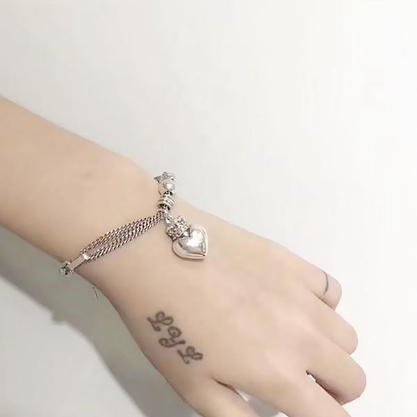 link, chain style 925 sterling silver korean love beads crown peach heart bracelet retro ladies unique design fashion jewelry gifts, Black
link, chain style 925 sterling silver korean love beads crown peach heart bracelet retro ladies unique design fashion jewelry gifts, Black
