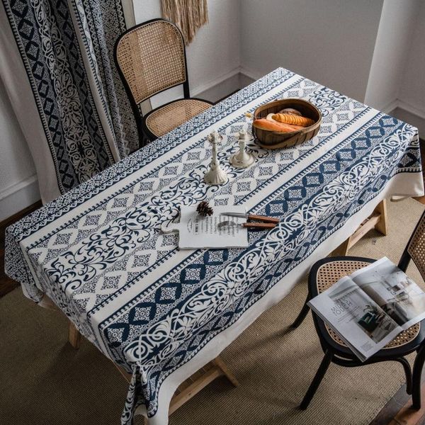 table cloth retro linen cotton tablecloth printed blue and white porcelain home dining cover for rectangular
table cloth retro linen cotton tablecloth printed blue and white porcelain home dining cover for rectangular