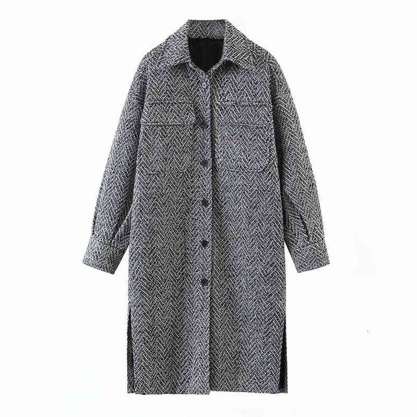 women's trench coats elegant women woolen grey overcoat fashion ladies vintage pocket long coat streetwear female causal outercoat, Tan;black
women's trench coats elegant women woolen grey overcoat fashion ladies vintage pocket long coat streetwear female causal outercoat, Tan;black