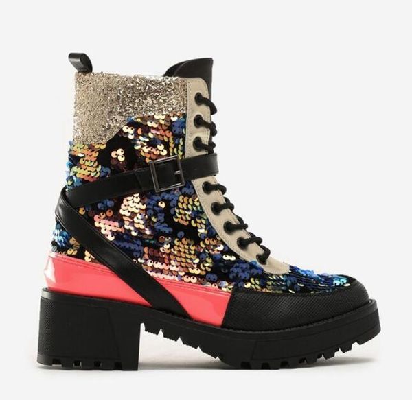boots fujin winter 2021 platform square heel shoes bling ankle for women autumn lace up booties casual, Black
boots fujin winter 2021 platform square heel shoes bling ankle for women autumn lace up booties casual, Black