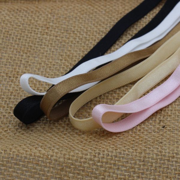 8mm solid shiny high elastic ribbon shoulder tape stretch bra strap shoe hair garment accessories 100yards, Pink;blue
8mm solid shiny high elastic ribbon shoulder tape stretch bra strap shoe hair garment accessories 100yards, Pink;blue