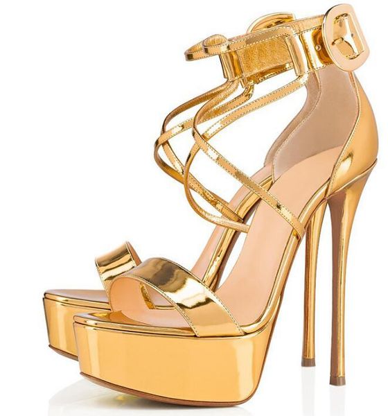 moraima snc fashion platform high heel sandals for woman open toe thin heels buckle strap gladiator shoes gold leather pumps, Black
moraima snc fashion platform high heel sandals for woman open toe thin heels buckle strap gladiator shoes gold leather pumps, Black