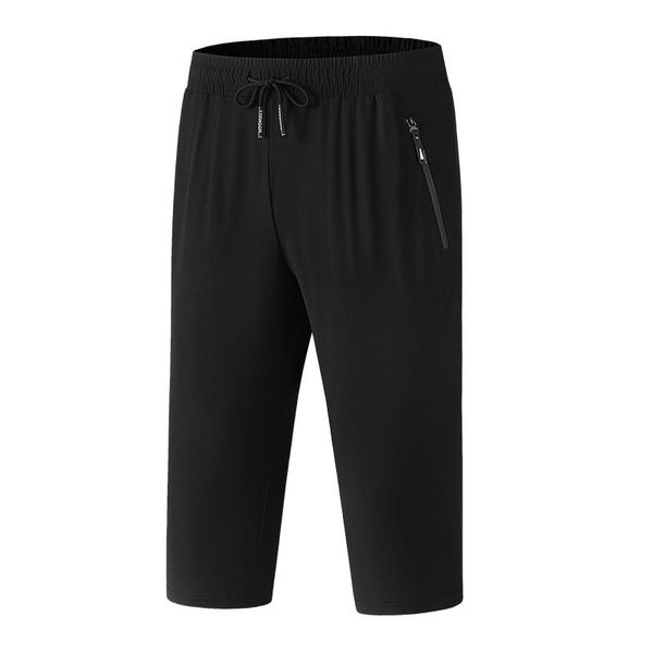 men's summer thin ice quick drying casual sports pants youth beach running shorts menssports, White;black
men's summer thin ice quick drying casual sports pants youth beach running shorts menssports, White;black