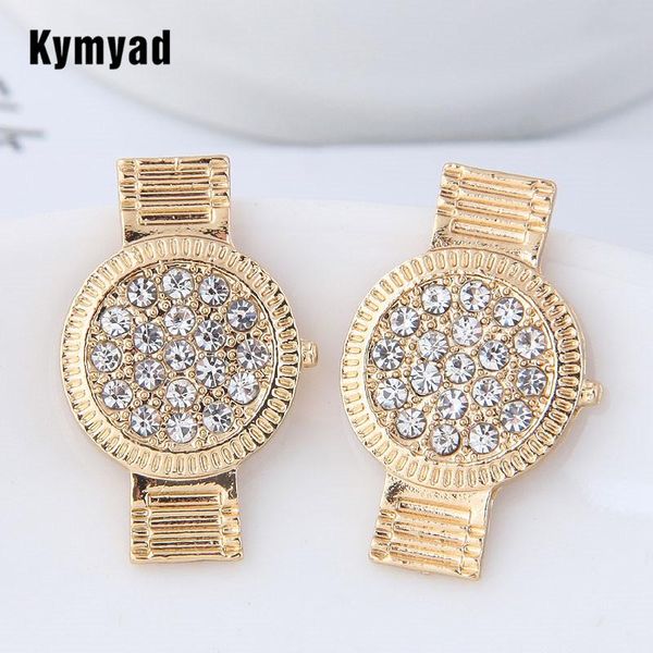 stud kymyad fashion earrings for women transparent crystal earring watch shaped brincos stylish boucle oreille femme earings, Golden;silver
stud kymyad fashion earrings for women transparent crystal earring watch shaped brincos stylish boucle oreille femme earings, Golden;silver