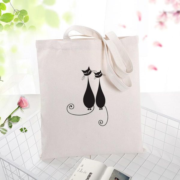 shopping bags cat canvas tote bag handbag custom print text diy daily use eco ecologicas reusable recycle
shopping bags cat canvas tote bag handbag custom print text diy daily use eco ecologicas reusable recycle