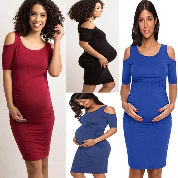 summer maternity dresses short sleeve off shoulder dress for pregnant women solid casual pregnancy vestido, White
summer maternity dresses short sleeve off shoulder dress for pregnant women solid casual pregnancy vestido, White