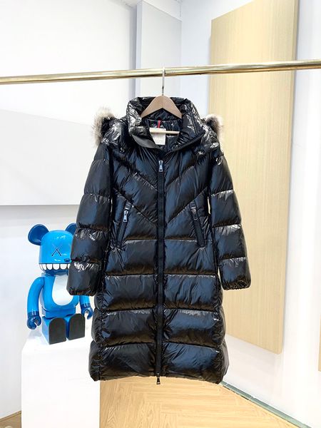 slim mid-length down jacket with fur collar, xqnm724 3056, Black
slim mid-length down jacket with fur collar, xqnm724 3056, Black