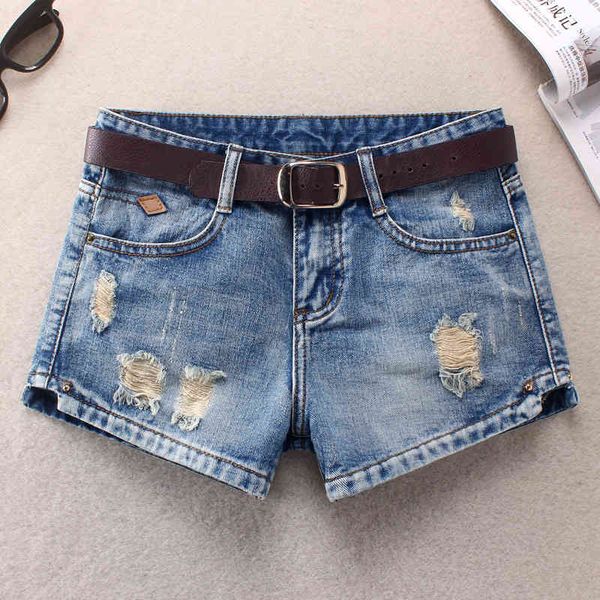 jeans 20120 summer ripped holes streetwear women feminine brim shorts mid-casual waist fashion, Blue
jeans 20120 summer ripped holes streetwear women feminine brim shorts mid-casual waist fashion, Blue