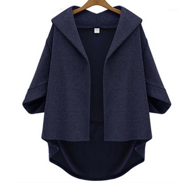women's sweaters casual autumn warm winter cotton women coat designers short front long back solid sweater cardigan poncho1 uvjc, White;black
women's sweaters casual autumn warm winter cotton women coat designers short front long back solid sweater cardigan poncho1 uvjc, White;black