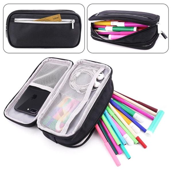 pencil case multifunctional pen bag stationery makeup zipper for boys girls students office bags
pencil case multifunctional pen bag stationery makeup zipper for boys girls students office bags