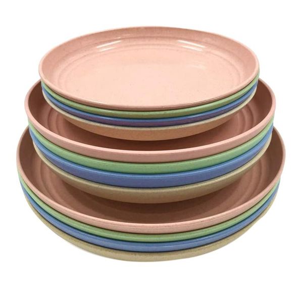 dishes & plates aaak -12 pack wheat straw set,dinner dishes, dinner plate, for salad,pasta, steak,fruit(6.8inch,7.8inch, 8.8inch)
dishes & plates aaak -12 pack wheat straw set,dinner dishes, dinner plate, for salad,pasta, steak,fruit(6.8inch,7.8inch, 8.8inch)
