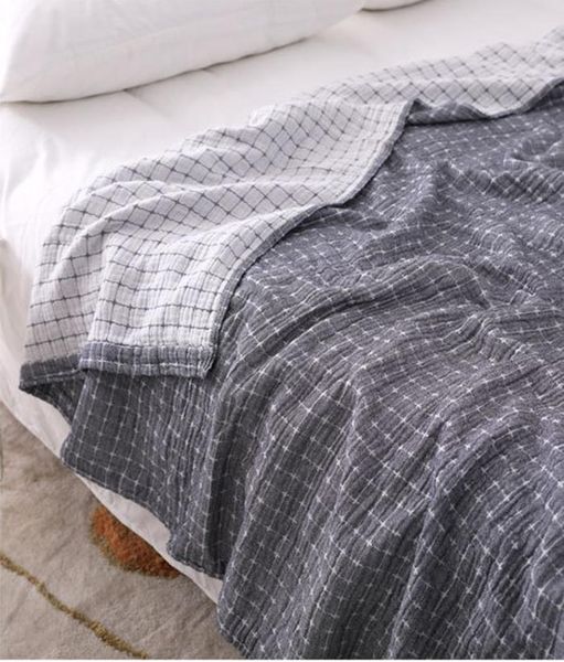 comforters & sets japanese plaid cotton thin quilt blanket 150x200cm gauze sofa cover throw for beds home decor towel bedsheet
comforters & sets japanese plaid cotton thin quilt blanket 150x200cm gauze sofa cover throw for beds home decor towel bedsheet