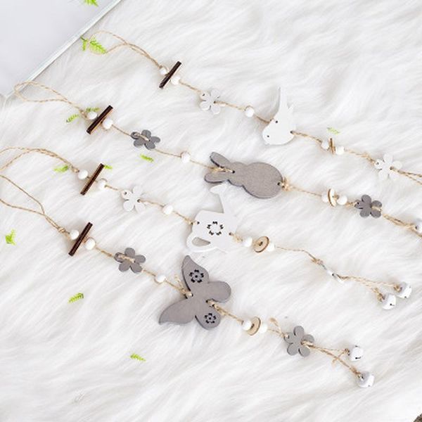 party decoration lovely wooden easter hanging pendant for decor butterfly flower bell ornaments spring home
party decoration lovely wooden easter hanging pendant for decor butterfly flower bell ornaments spring home