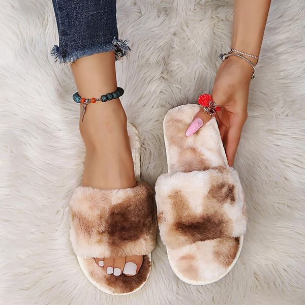slippers fur women home fluffy sliders comfort furry summer flats sweet ladies shoes female mixed color indoor flip flops, Black
slippers fur women home fluffy sliders comfort furry summer flats sweet ladies shoes female mixed color indoor flip flops, Black
