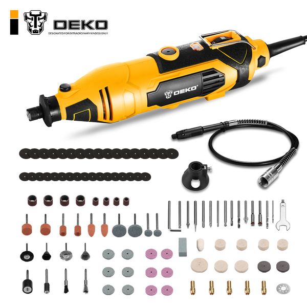deko dkrt02 220v electric drill variable speed mini grinder rotary tool kit cutting polishing drilling with dremel accessories
deko dkrt02 220v electric drill variable speed mini grinder rotary tool kit cutting polishing drilling with dremel accessories