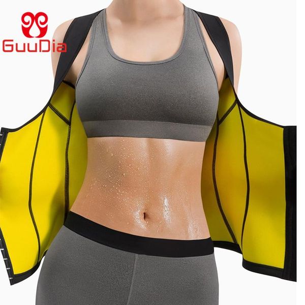 women's shapers guudia women sauna sweat vest corset waist trainer suit tank hook weight loss body shaper workout shirt slimmer, Black;white
women's shapers guudia women sauna sweat vest corset waist trainer suit tank hook weight loss body shaper workout shirt slimmer, Black;white