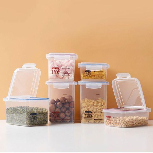 locking clear plastic kitchen cereal grain bean rice storage containers jars canister box 3 sizes bottles &
locking clear plastic kitchen cereal grain bean rice storage containers jars canister box 3 sizes bottles &