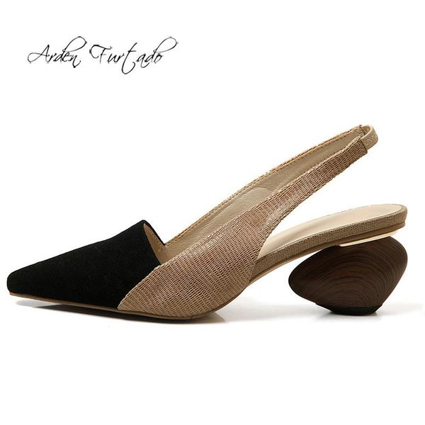 arden furtado 2021 summer fashion women's shoes classics pointed toe special-shaped heels elegant mules sling back sandals 43, Black
arden furtado 2021 summer fashion women's shoes classics pointed toe special-shaped heels elegant mules sling back sandals 43, Black