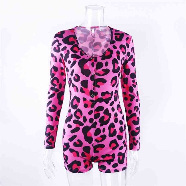 omsj est pink leopard print bodysuit for women long sleeve skinny jumpsuit casual nightwear pajamas onesie overall 210517, Black;white
omsj est pink leopard print bodysuit for women long sleeve skinny jumpsuit casual nightwear pajamas onesie overall 210517, Black;white