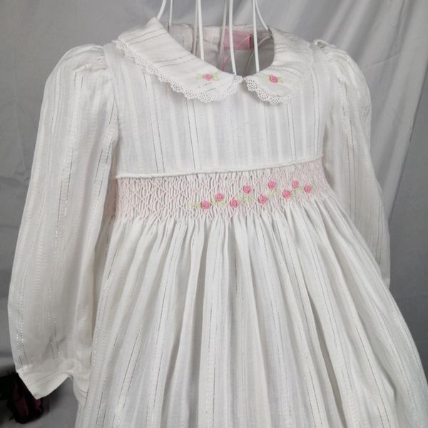 girl's dresses for party and wedding kids girls long sleeve smocked dress autumn children handmade vintage smock c0228, Red;yellow
girl's dresses for party and wedding kids girls long sleeve smocked dress autumn children handmade vintage smock c0228, Red;yellow