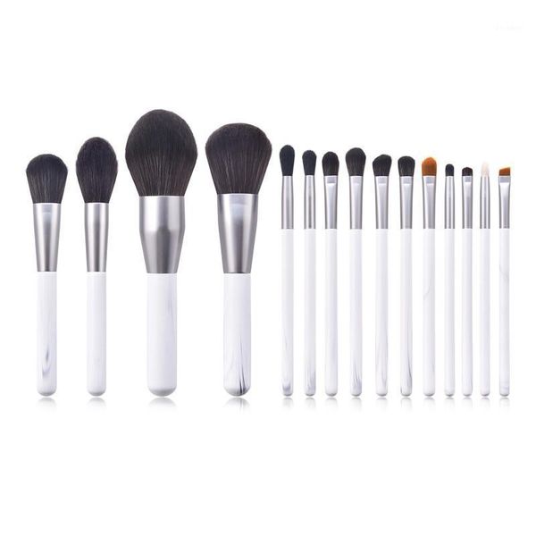 15pcs makeup brushes set white wooden handle for foundation blending blush eye shadow brow lip face make up brush kit1
15pcs makeup brushes set white wooden handle for foundation blending blush eye shadow brow lip face make up brush kit1