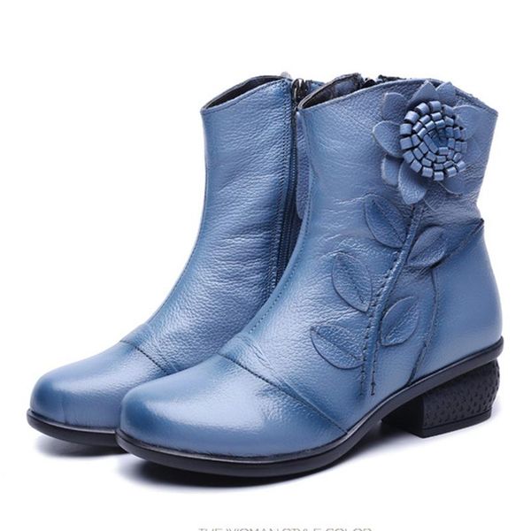 boots winter short leather women flower casual plus cotton size shoes 35-42, Black
boots winter short leather women flower casual plus cotton size shoes 35-42, Black