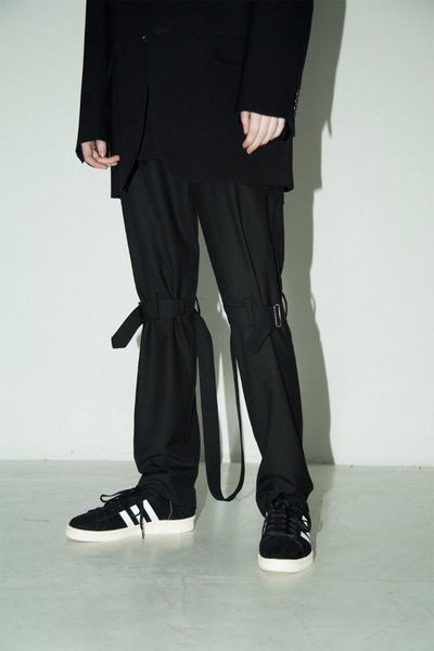 men's clothing hair stylist gd fashion original tailoring detachable link belt casual pants stage singer costumes 27-44, Black
men's clothing hair stylist gd fashion original tailoring detachable link belt casual pants stage singer costumes 27-44, Black