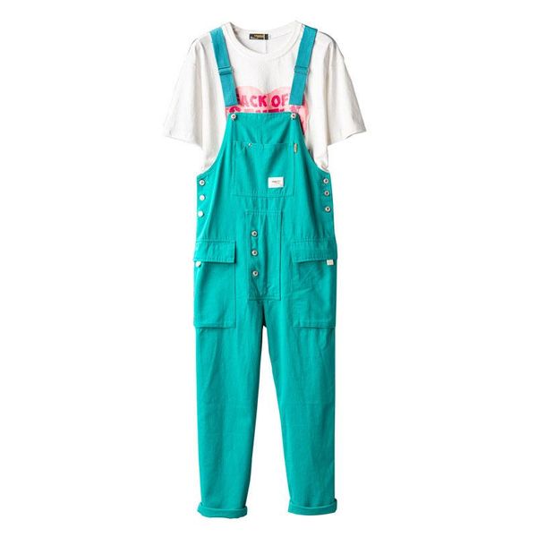 men's pants 2021 autumn overalls mens bib jumpsuits cotton multi-pocket street hip hop fashion male solid casual trousers clothing, Black
men's pants 2021 autumn overalls mens bib jumpsuits cotton multi-pocket street hip hop fashion male solid casual trousers clothing, Black