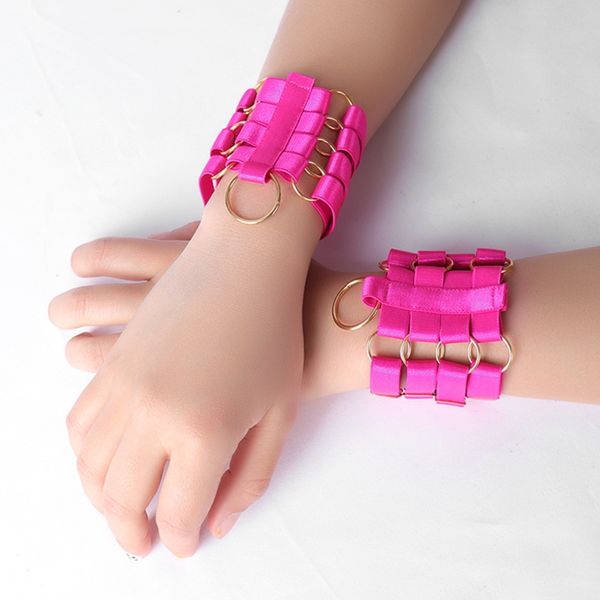 gothic punk style new o-ring stitching wristband harness christmas clothing round and strappy cage bondage adjust hand ornaments, Black;white
gothic punk style new o-ring stitching wristband harness christmas clothing round and strappy cage bondage adjust hand ornaments, Black;white