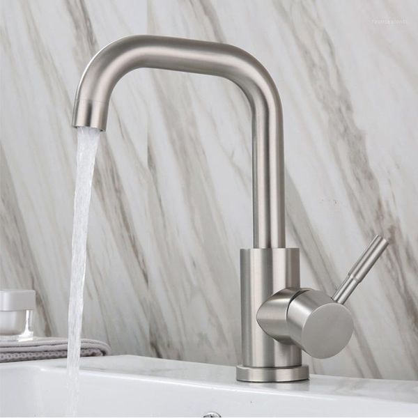 stainless steel basin faucet single handle hole kitchen lavatory bathroom sink tap and cold water mixer faucets1
stainless steel basin faucet single handle hole kitchen lavatory bathroom sink tap and cold water mixer faucets1