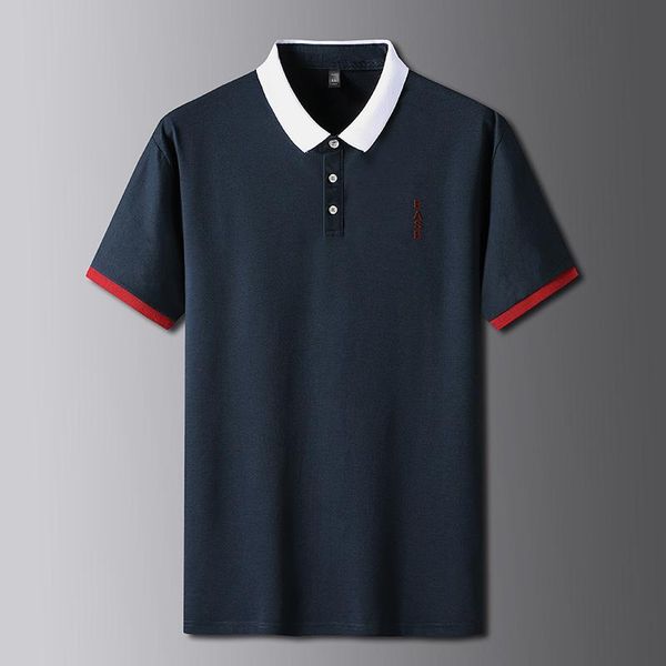 men's polos men clothing 2021 summer shirts designer clothes camisas de hombre fashion business short sleeves, White;black
men's polos men clothing 2021 summer shirts designer clothes camisas de hombre fashion business short sleeves, White;black